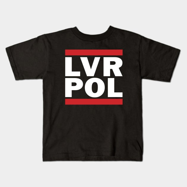 LVRPOL Kids T-Shirt by Footscore